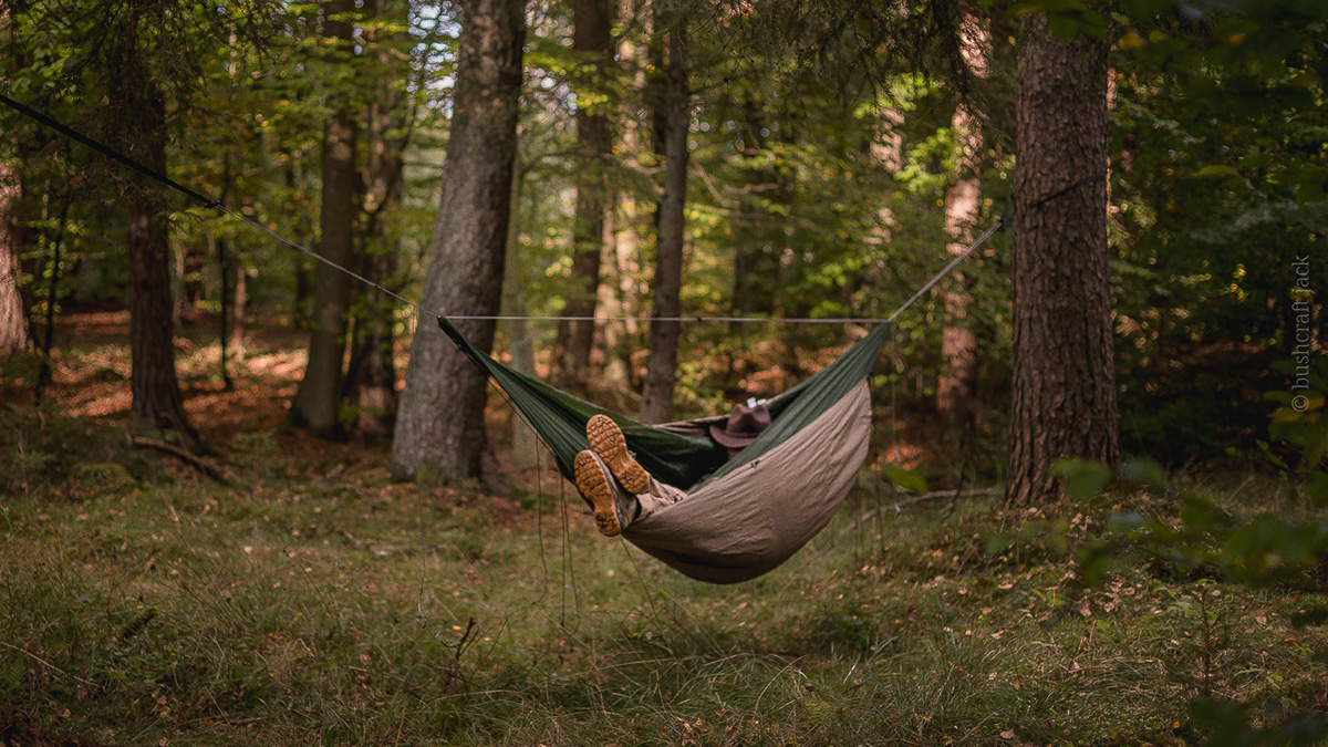 Bushcraft podpinki do hamaków